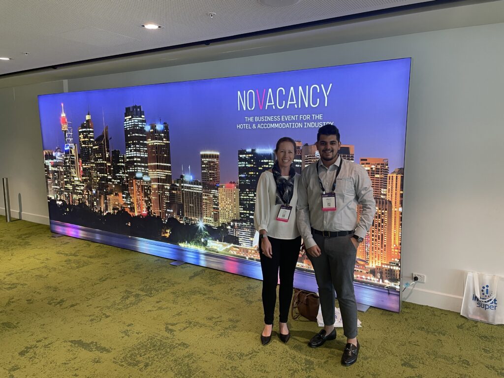 Judy and Utkarsh at No Vacancy 2021